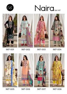 Belliza naira vol-147 wholesale apparel shops dress material in pune waeje